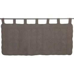 Tête de lit en boutis uni coton - Beige