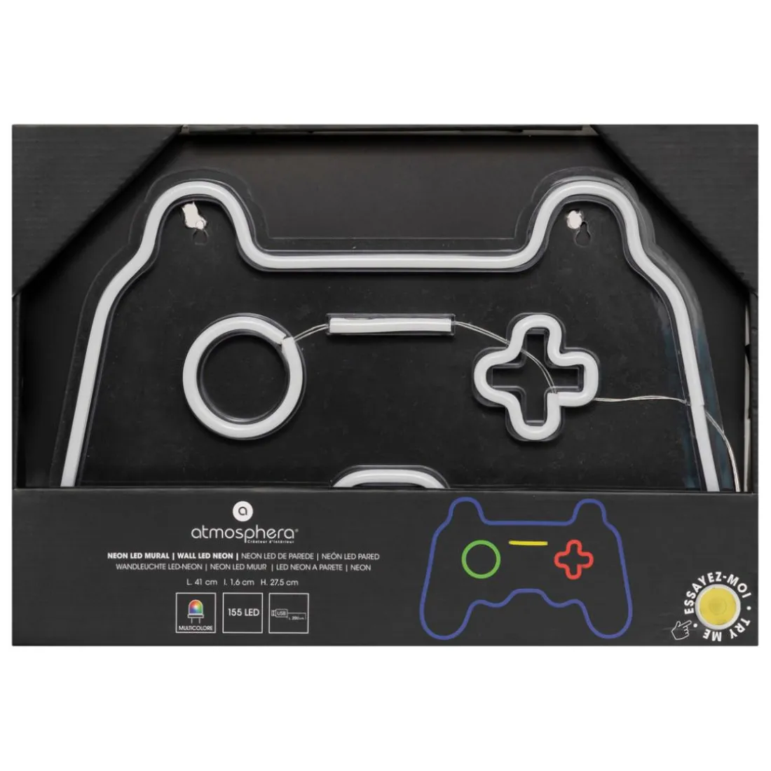 Tube néon mural led