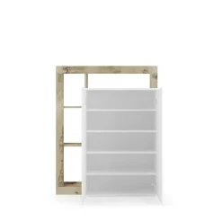 Unité de stockage 2 portes multifonctionnelle