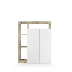 Unité de stockage 2 portes multifonctionnelle