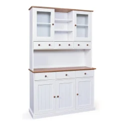 Vaisselier 5 portes en Pin Massif