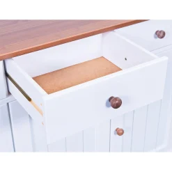 Vaisselier 5 portes en Pin Massif