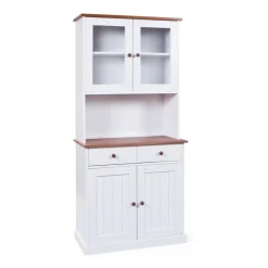 Vaisselier 4 portes en Pin massif