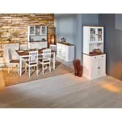 Vaisselier 4 portes en Pin massif