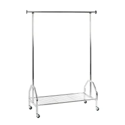 Valet de chambre acier chromé