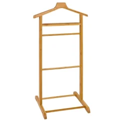 Valet de chambre bois massif bambou