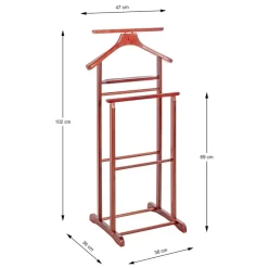 Valet de chambre cerisier en bois