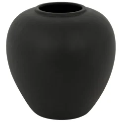Vase boule Rily Céramique Noir