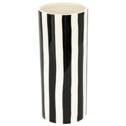 Vase céramique Edric Noir et Blanc