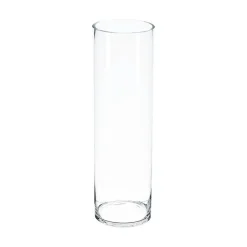 Vase cylindre transparent H50 cm