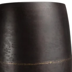 Vase en Acier couleur Bronze cuivré JOHAN