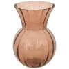 Vase verre boule Alais Terracotta
