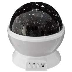 Veilleuse Projo Rotative Grise