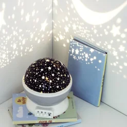 Veilleuse Projo Rotative Grise