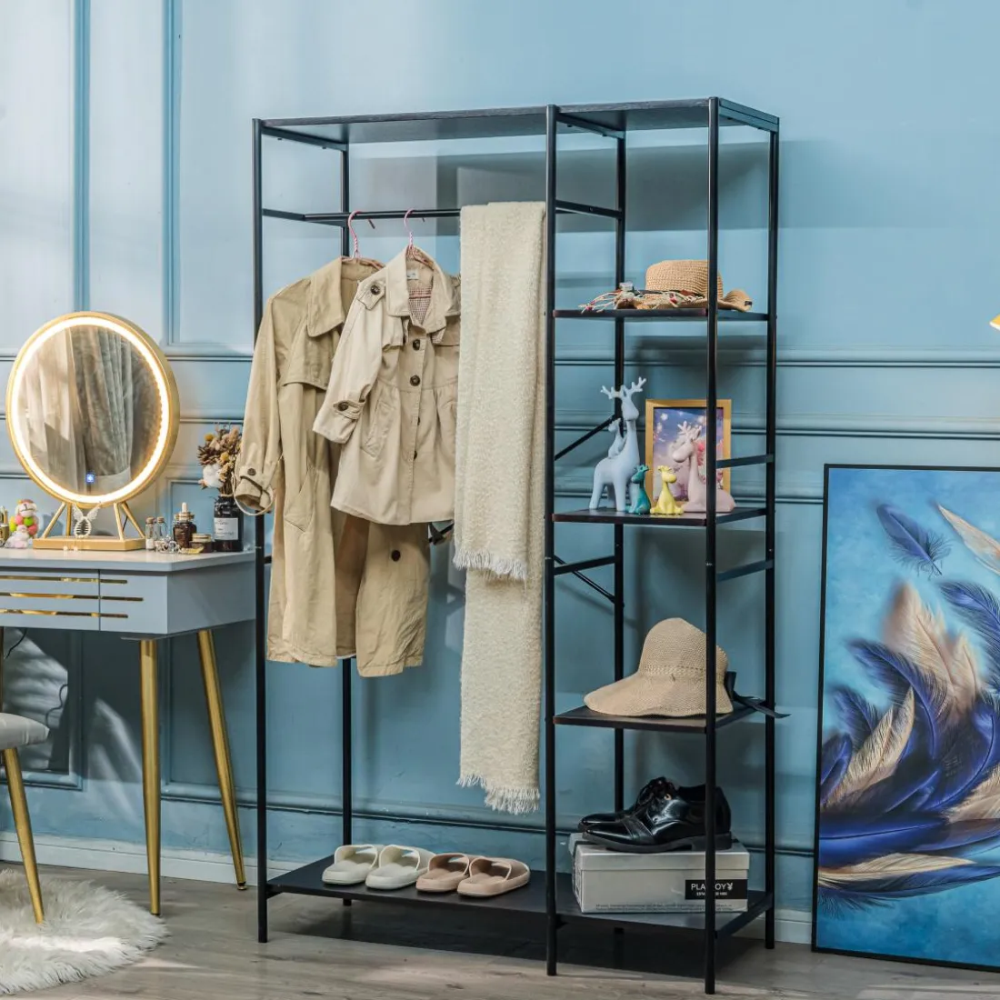 Vestiaire Entrée Industriel Penderie Porte Manteau