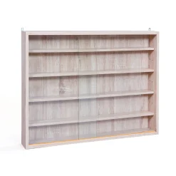 VItrine bois et verre Collectizion
