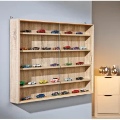 VItrine bois et verre Collectizion