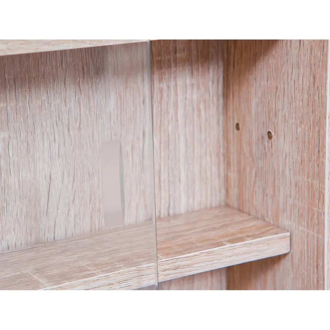 VItrine bois et verre Collectizion