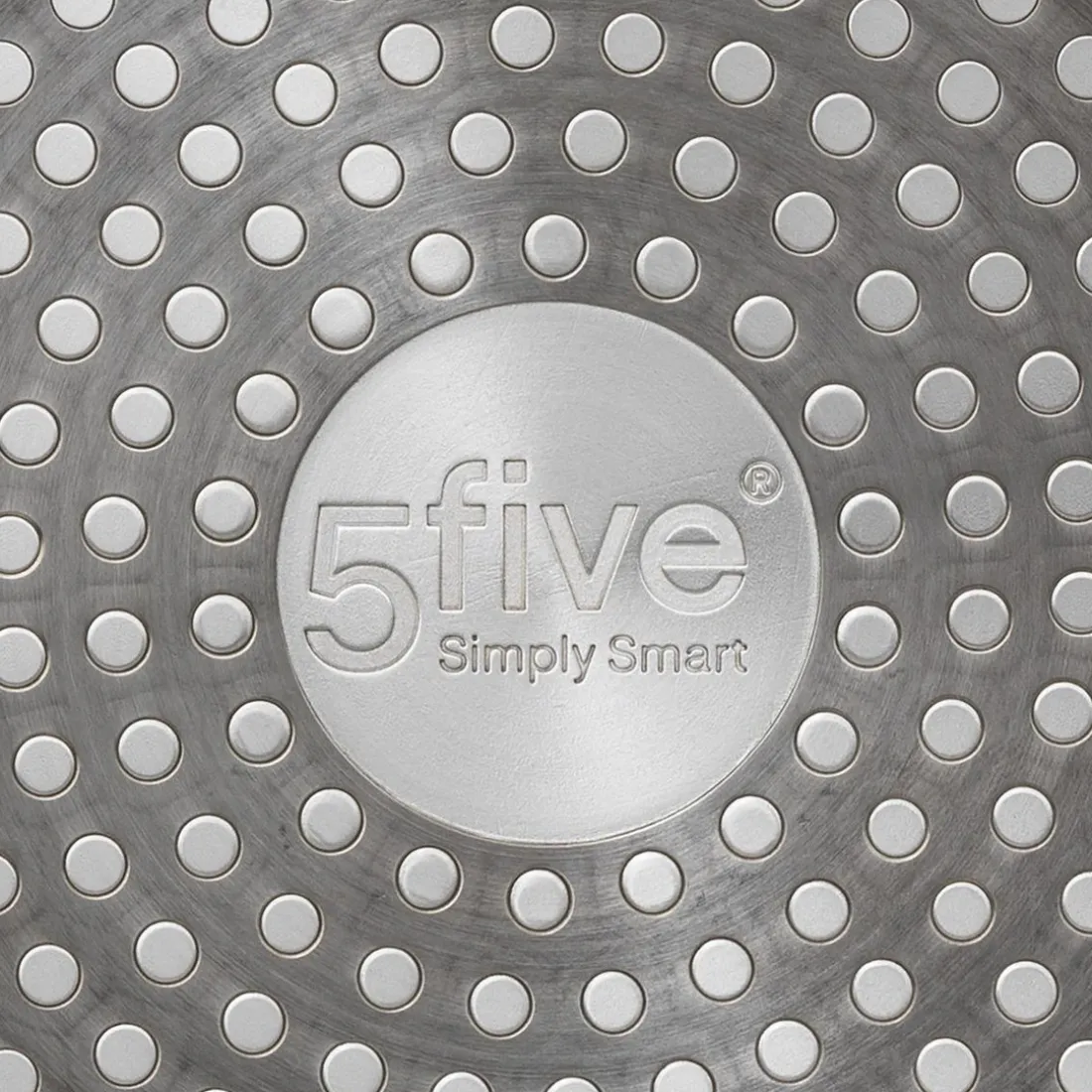 Wok aluminium pressé amovible 28 cm